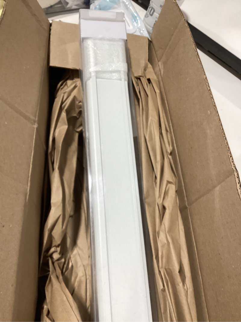 Condition photo showing Good Condition for shademoon blackout cordless roller shades for windows,free-stop system blind with valance,pull down room darkening indoor shades,thermal insulated uv blocking fabric,home office(white,23" w x 72" h) white 23"w x 72"h