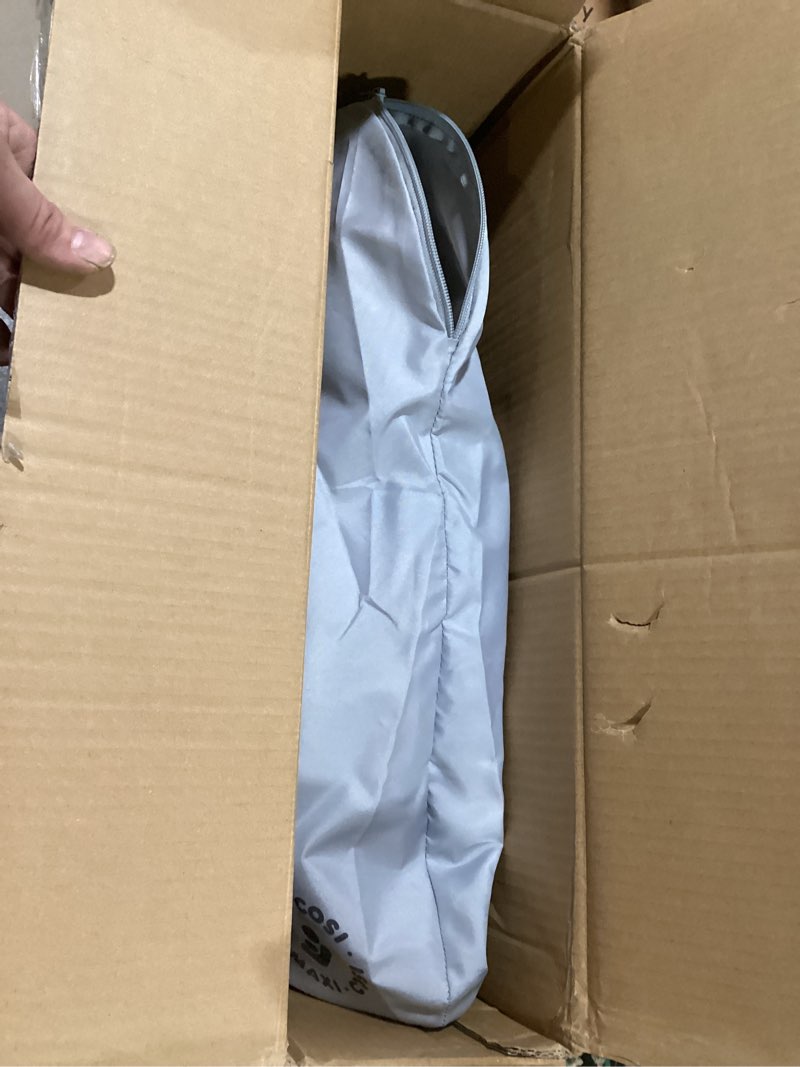 Condition photo showing Good Condition for Maxi-Cosi Iora Baby Bassinets Bedside Sleeper, Portable Bassinet, Infant Bedside Sleeper Crib, Height Adjustable, Breathable Mesh, Large Storage Basket, Classic Slate