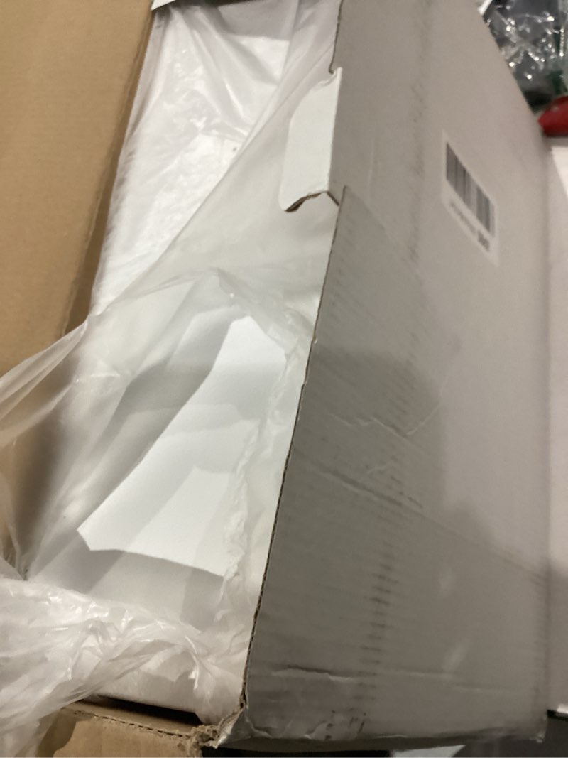 Condition photo showing Good Condition for Wall-Mount Mailbox with Flag Metal Mail Box for Outside Large Capacity Rust-Proof Post Box for House Use, 14.2” x 4” x 9.5” (White)