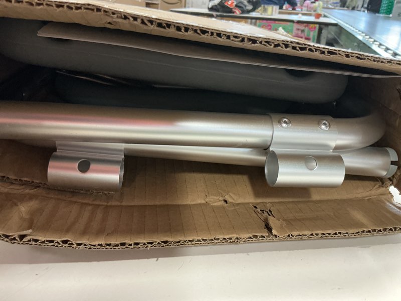 Condition photo showing As Is for Medline Knockdown Bath Bench with Arms