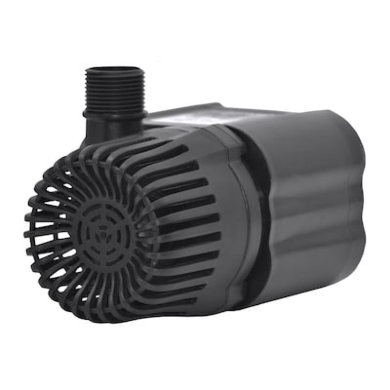 smartpond 1320 -gph submersible corded electric waterfall pump
