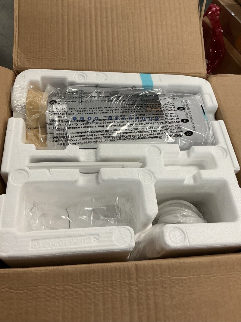 Condition photo showing New/Like New for Dreo Portable Air Conditioners, 8000 BTU ASHRAE (5000 BTU DOE) Smart AC Unit for Bedroom with Drainage-free Cooling, 45dB Quiet, APP/Voice/Remote, Portable AC for Room Indoors, AC318S White 8,000 BTU