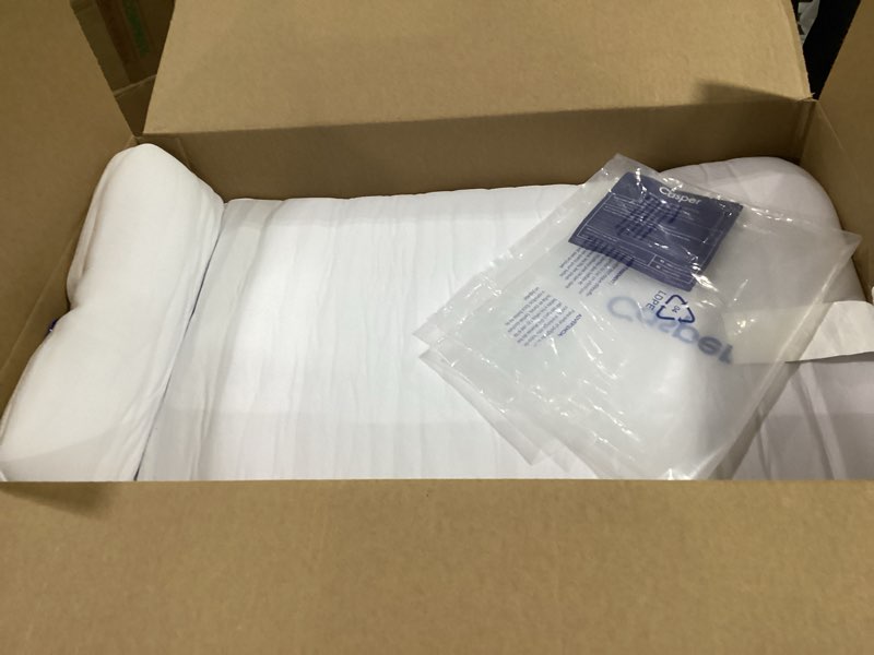 Condition photo showing Good Condition for Bluewave Bedding Ultra Slim Gel Memory Foam Pillow for Stomach and Back Sleepers - Thin, Flat Design for Cervical Neck Alignment and Deeper Sleep (2.75-Inches Height, Standard Size) 2.75"H Ultra Slim (Standard)