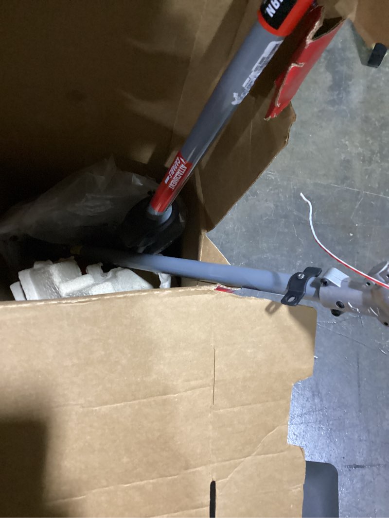 Condition photo showing New/Like New for craftsman ws2200 25-cc 2-cycle 17-in straight shaft attachment capable gas string trimmer