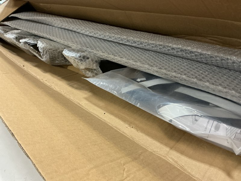 Condition photo showing Good Condition for tuyoung roof rack cross bars lockable compatible with jeep wrangler jk jl gladiator jt 2007-2026, 2 & 4 door 220lbs heavy duty aluminum crossbars rooftop kayak bike luggage racks compatible with wrangler jk jl 2007-2026 (2 pcs)