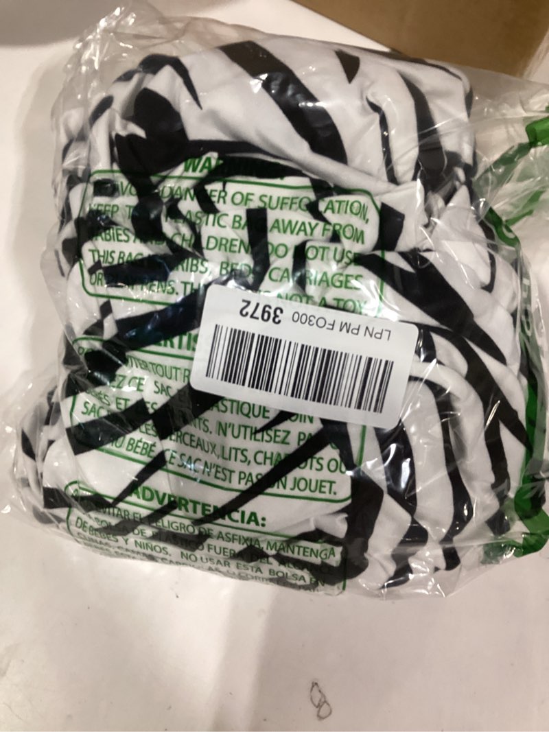 Condition photo showing Good Condition for Wing Chair Covers, 2 Pieces Zebra Striped Stretch Wingback Chair Slipcovers Elastic Polyester Spandex Fabric Stretch Sofa Armchair Slipcovers Washable Furniture Protector (White)