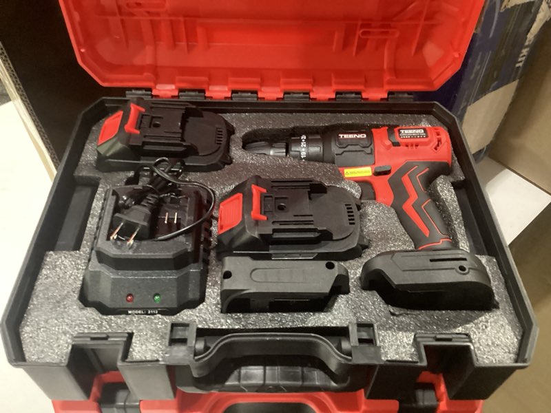 Condition photo showing Good Condition for teeno brushless power tool combo kit, 6-in-1 cordless interchangeable multi-tool set (drill, impact wrench, oscillating tool, reciprocating & chain saws, sander), 3ah battery, usb adapter & hard case 6 tool combo kit