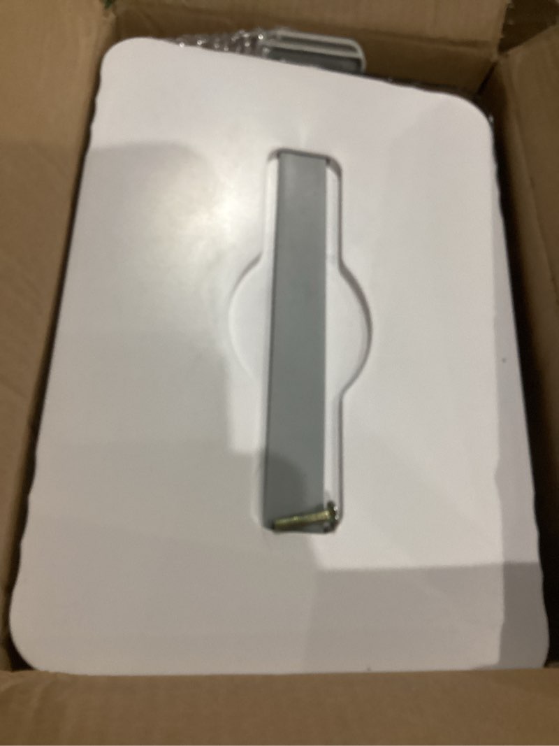 Condition photo showing As Is for 3-Tier Medicine Organizer - Portable Medicine Cabinet with Plastic Handle, Multipurpose Medical Box with Pill Box, Empty First Aid Kit for Home