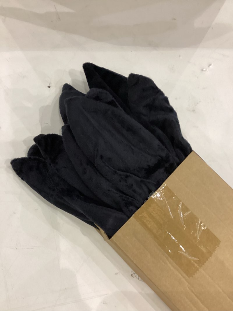 Condition photo showing Good Condition for WILLBOND 6 Pieces Halloween Plush Bunny Ears Cute Bunny Headband for All-age Costume Cosplay Easter Christmas Black Regular Style