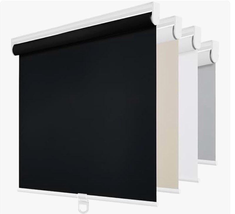 NUTRO CHILL Blackout Roller Blinds, Window Shades Blackout with Thermal Insulated, UV Protection Fab