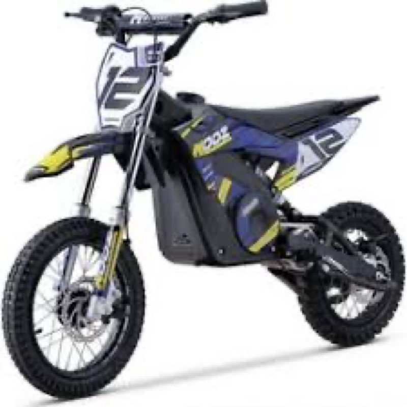 MotoTec 36v 1000w (HP112E) Electric Dirt Bike pulpura