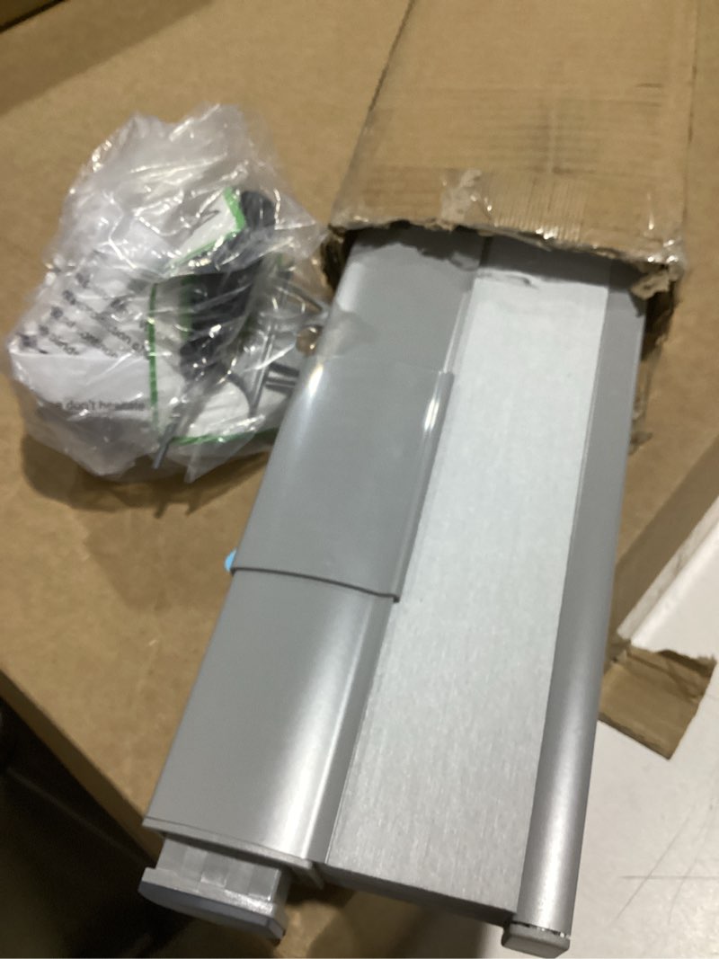 Condition photo showing Good Condition for no drill cellular shades for indoor windows, thermal insulating & noise reducing honeycomb blinds, free stop cordless blackout shades, grey, 36" w x 64" h 36"w x 64"h grey(blackout)