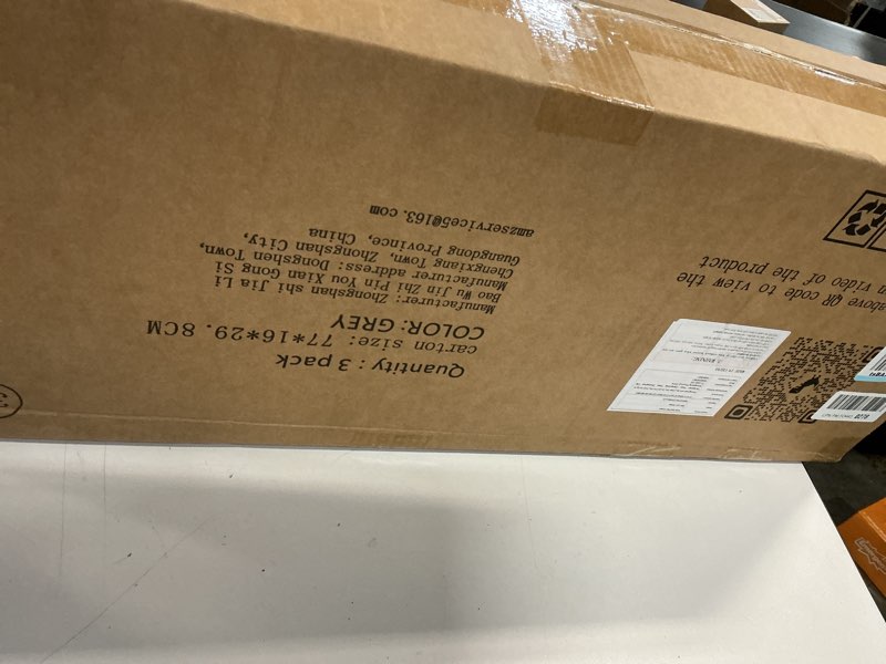 Condition photo showing Good Condition for magicfox 3 piece queen size bed rail for toddlers,upgraded height adjustable baby bed rail guard, thickened child safety bed rails for queen size beds (78.7"x78.7"x60" gray)