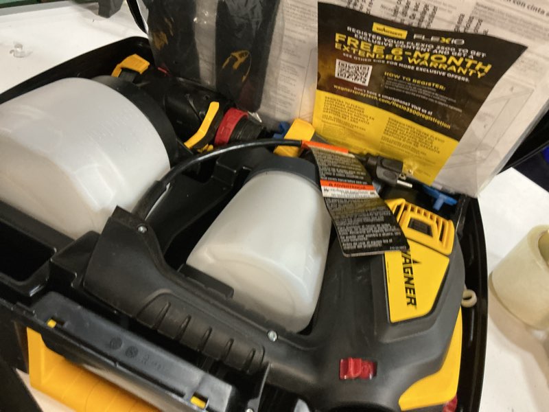 Condition photo showing Good Condition for wagner flexio 3500 electric handheld hvlp paint sprayer