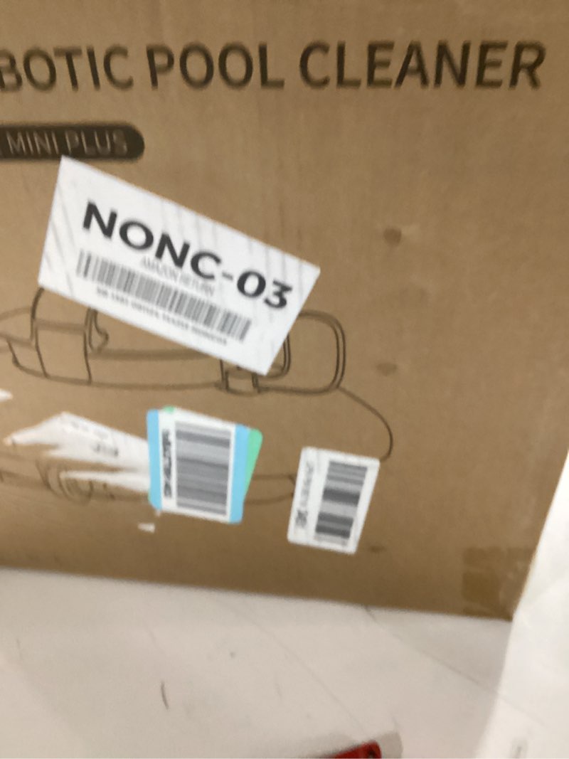 Condition photo showing New/Like New for Cordless Robotic Pool Cleaner, Automatic Above Ground Pool Vacuum with 70 Mins Runtime, 15KPa Powerf