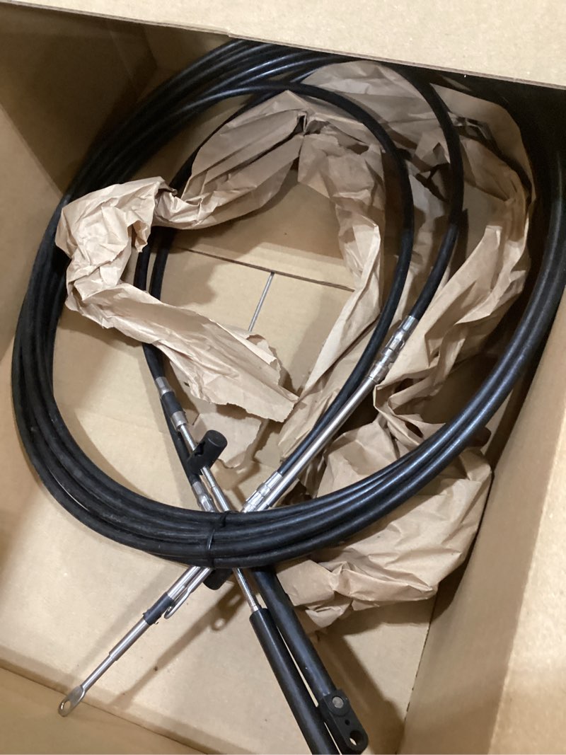 Condition photo showing As Is for 2PCS 16FT GEN II Throttle Shift Remote Control Cable Compatible with Mariner/for Mercury/for MerCruiser, Boat Throttle Cable Replace CC18916