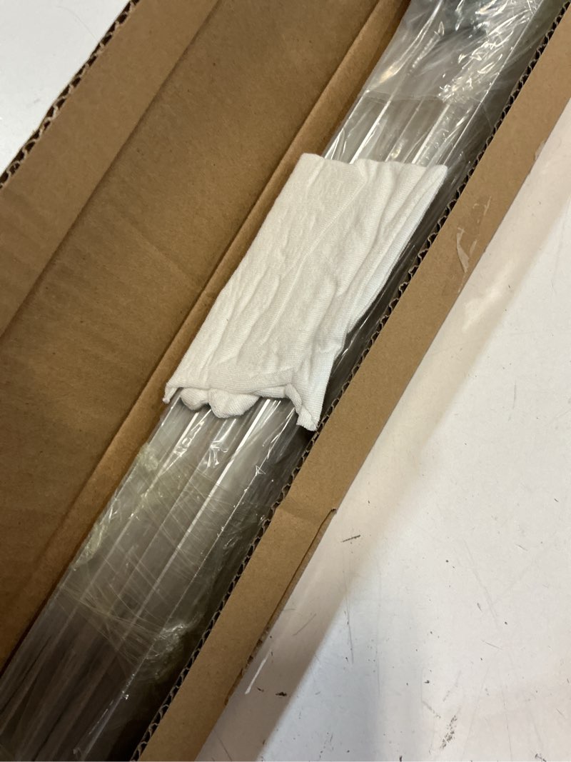 Condition photo showing Good Condition for metal floating frame for 20x20 stretched canvas with 0.6-0.8" deep, diy floater frames for flower floral pop fun art prints paintings, kitchen dining room accent decor, no glass & back (silver) 20"l x 20"w silver