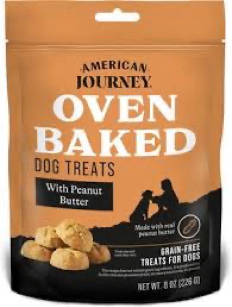 American journey oven baked dog treats with peanut butter Expiration date 3/12/2026