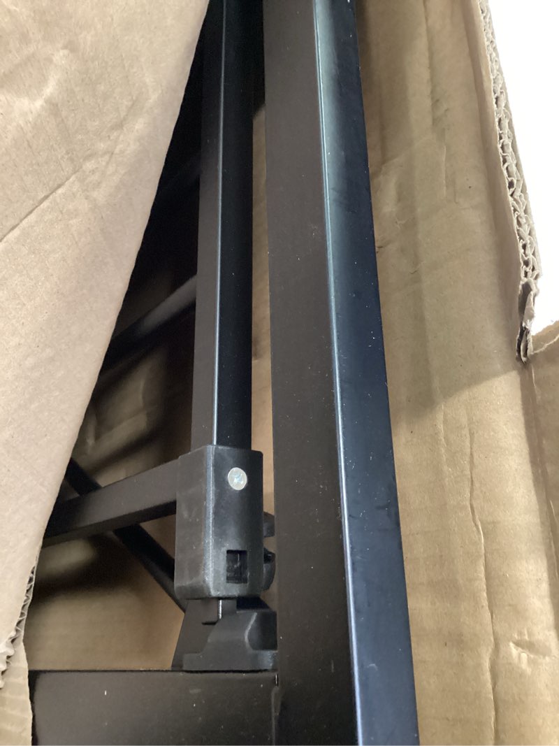 Condition photo showing Good Condition for BABELIO 36" Tall Baby Gate, 26-40" Wide Auto Close Pet Gate, PressGuard C5 Pressure Mounted Metal Dog Gate, Easy-Install No Drilling, No Tools Needed, with Wall Protectors and Extension Kits, Black Black 36"Tall 26"-40" Wide