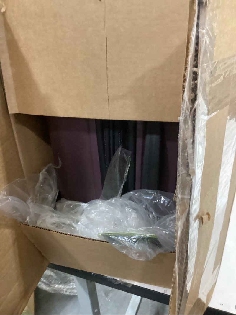 Condition photo showing As Is for Kenneth Cole REACTION Renegade Luggage Expandable 8-Wheel Spinner Lightweight Hardside Suitcase, Mid