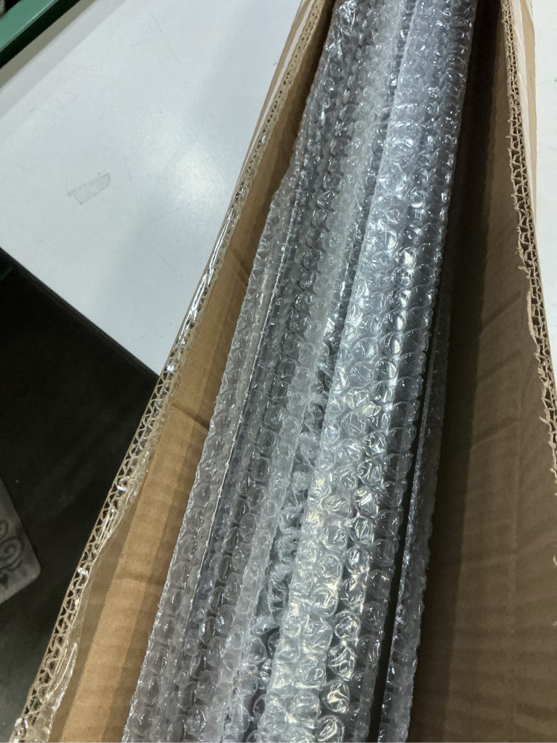 Condition photo showing New/Like New for Iron Stair Balusters 5/8" Round 44" Long - 15-Pack Hollow Wrought Iron Plain Spindles for Classic Indoor Staircases?Satin Black Round Plain 15 pack