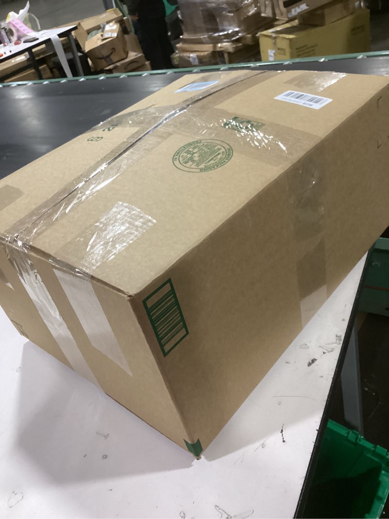 Condition photo showing Good Condition for MeMoreCool Stuffed Round Pouf Ottoman Foot Rest, Floor Pouf Foot Stool with Soft Foam Chunk Filling,