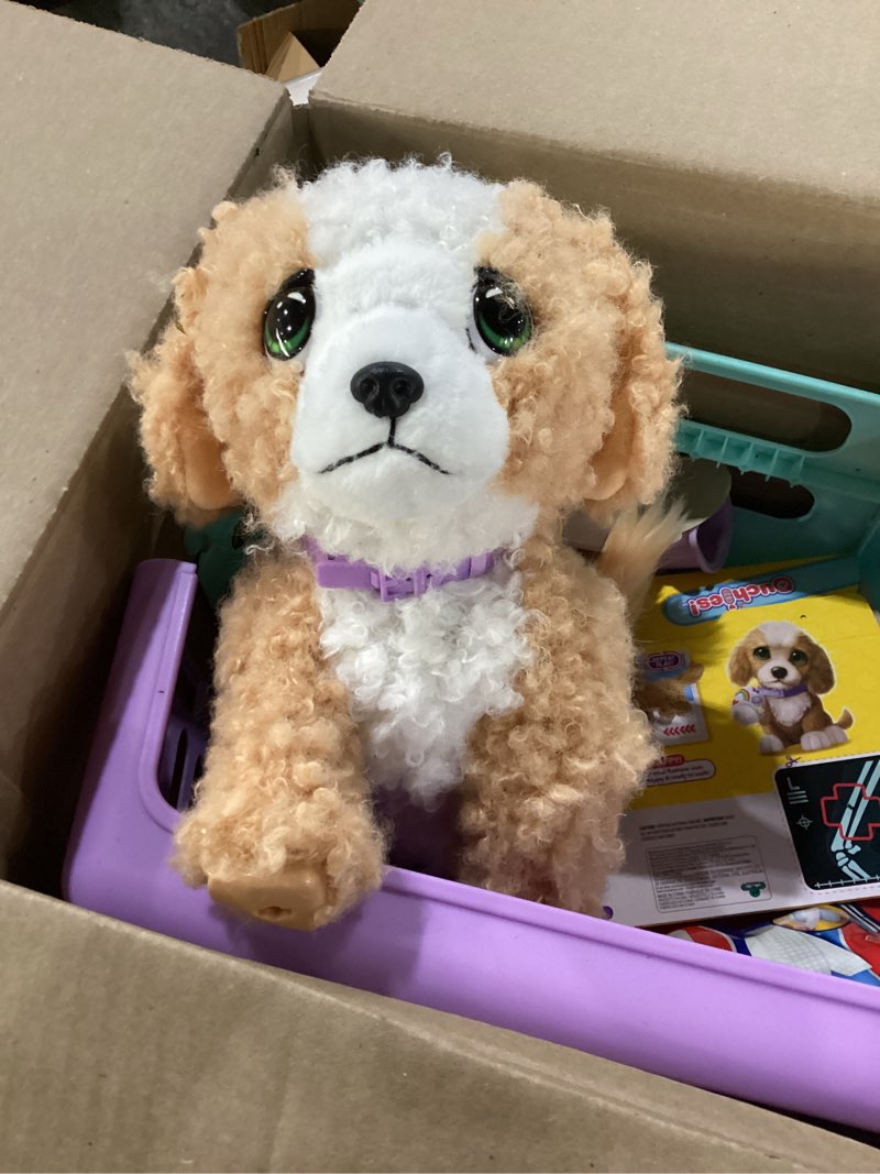 Condition photo showing Good Condition for little live pets ouchies amazon exclusive hazel the poodle plush, 50+ sounds, limping to walking pup