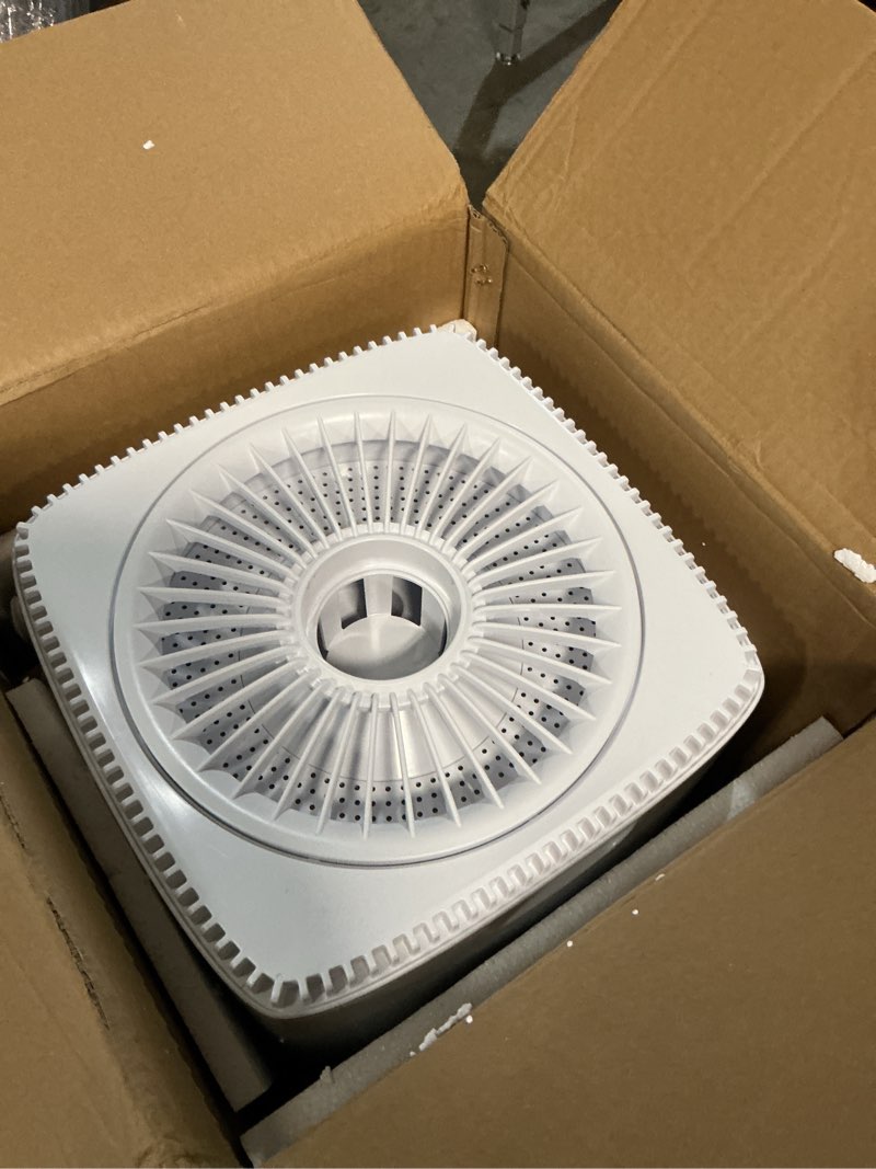 Condition photo showing As Is for 26l/5.7gal humidifier large room 3000 ft², supersized cool mist, 38h quiet humidifiers for bedroom, 2000ml/h mist output, touch/remote control, humidifiers for home, whole house, plant, white