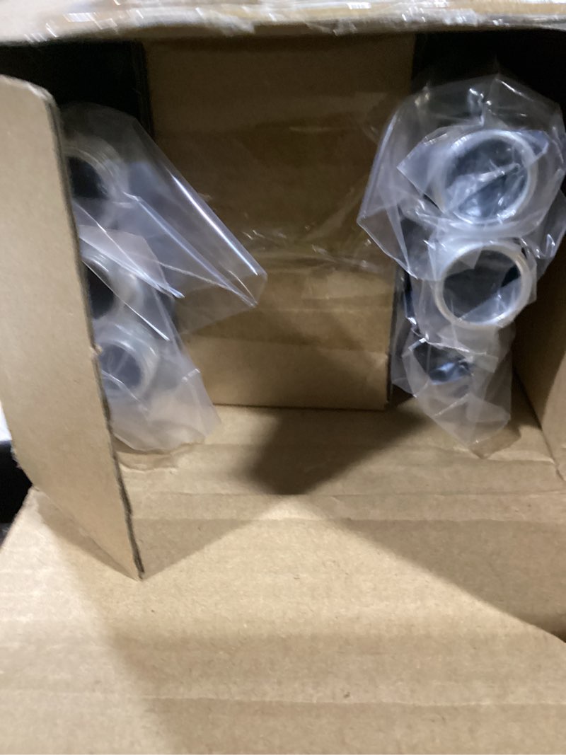 Condition photo showing Good Condition for black curtain rods for windows 66 to 120 inches adjustable length heavy duty 7/8" diameter window curtain rod with decorative finials for outdoor farmhouse bedroom kitchen living room 36"-120"|1 pack black