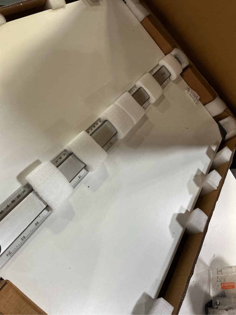 Condition photo showing Good Condition for acurit multi-angled 20”x26” pxb drawing board for artists and designers - portable tabletop workspace, drawing, sketching, drafting, painting - portable laminated surface w/ruler & parallel motion bar 20x26"