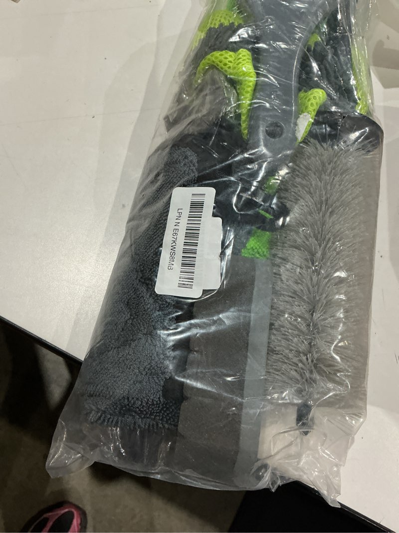 Condition photo showing Good Condition for oesee 8 pack motorcycle cleaning kit - professional safe for chrome/engine/tires, hard reach brush, microfiber mitt, detailing tools, drying towel & wax applicators
