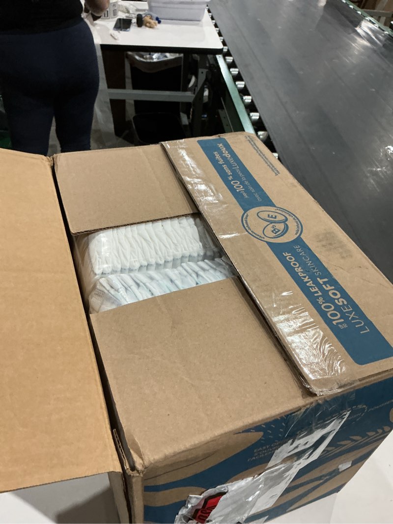 Condition photo showing New/Like New for pampers pure protection baby diapers, size 3 (16-28 lbs), 168 count, up to 100% leakproof, premium plant-based skin protection, hypoallergenic soft diapers size 3 168