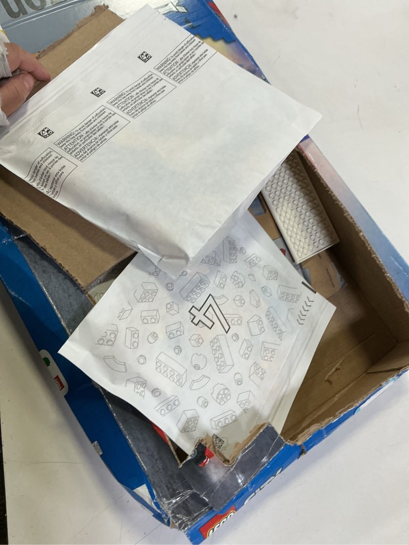 Condition photo showing Good Condition for LEGO City Yellow Delivery Truck Toy, Comes with a Semitruck Model, Forklift and 4 Minifigures for Pretend Play, Fun Birthday Gift Idea for Kids' 8 Years Old and Up, 60440