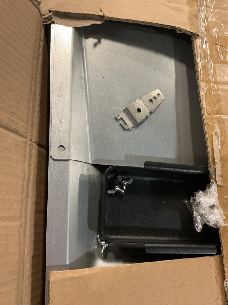 Condition photo showing As Is for adjustable grease tray with catch pan for nexgrill 720-0830h gas grill, universal drip pan replacement parts for nexgrill,charbroil,expect grill,dyna glo,kenmore,bhg and more 3/4/5 burner gas grills