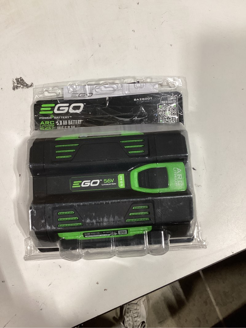 Condition photo showing Good Condition for ego 56v power+ ba2800t 5 ah lithium-ion battery 1 pc