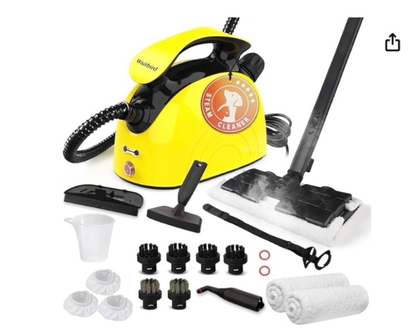 Steam cleaner, 1500w Steamer Cleaning Fast Heating Multi-Surface Steam Cleaner for Home?Steamer Cleaning for Grout