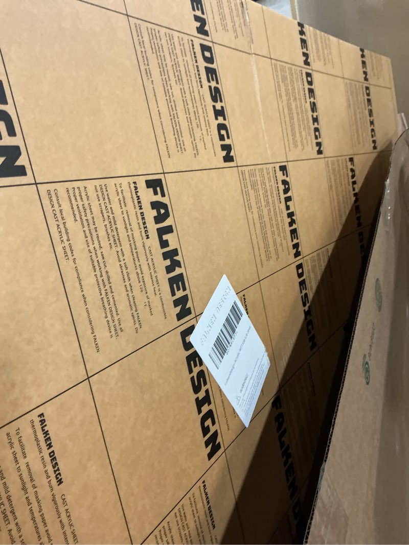 Condition photo showing Good Condition for Falken Design Acrylic Plexiglass Sheet, White Translucent 32% (7328), 36" x 48" x 1/8"