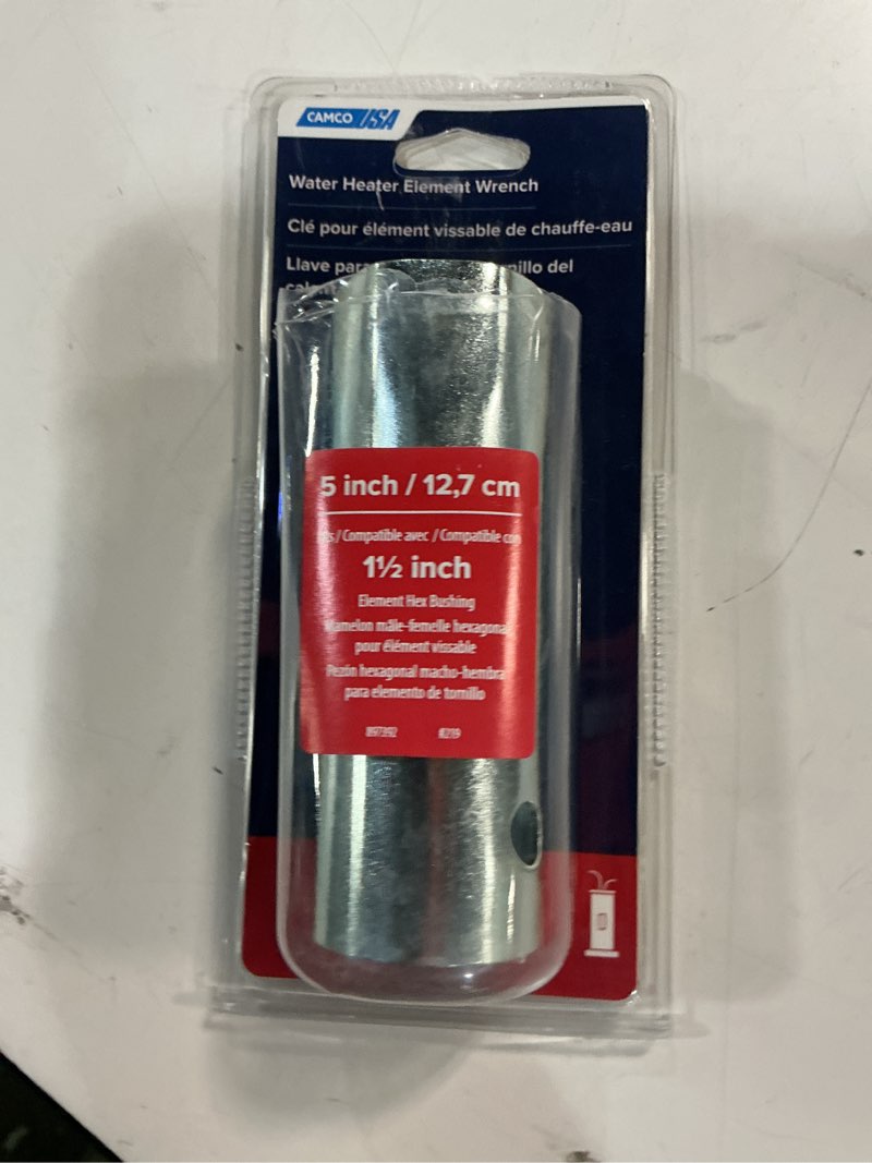 Condition photo showing Good Condition for Camco 09883 5" Residential Screw-In Water Heater Element Wrench, Multi, Single Unit 1