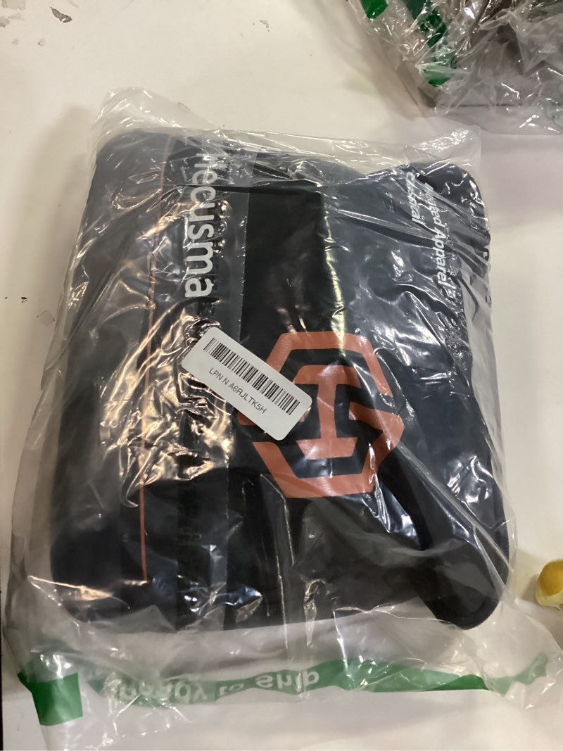 Condition photo showing New/Like New for Hecusma Fleece Heated Vest for Men with Battery Pack 16000mAh 7.4V, Warming Mens Heated Vest, Fleece Heating Vests for Men X-Large Black