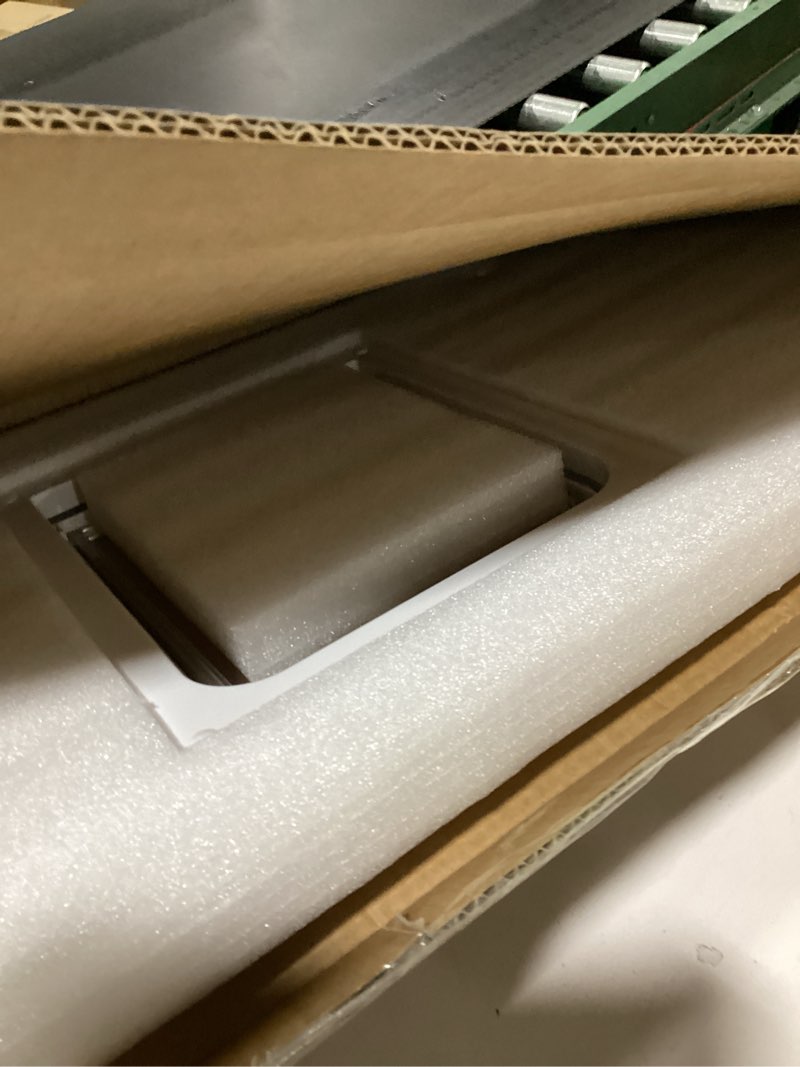 Condition photo showing New/Like New for Aluminum Window Pet Door for Cats - Window Cat Door Insert Horizontal, Adjustable to Fit Window Width 31" to 36", Weatherproof Cat Window Door with 4 Locking Modes, Magnetic Closure, No-Drill Fit 31"-36" Window