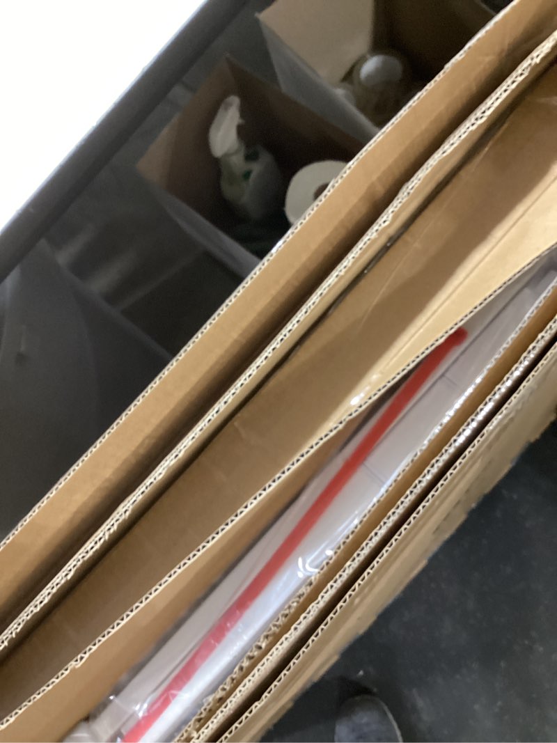 Condition photo showing Good Condition for cumbor 2 pack 29.7-46" baby gate for stairs, mom's choice awards winner-auto close dog gate for doorways, easy install pressure mounted pet gates indoor, easy walk thru wide safety gate for dog, white white 29.7-46"w x 30.5"h (2 pack)