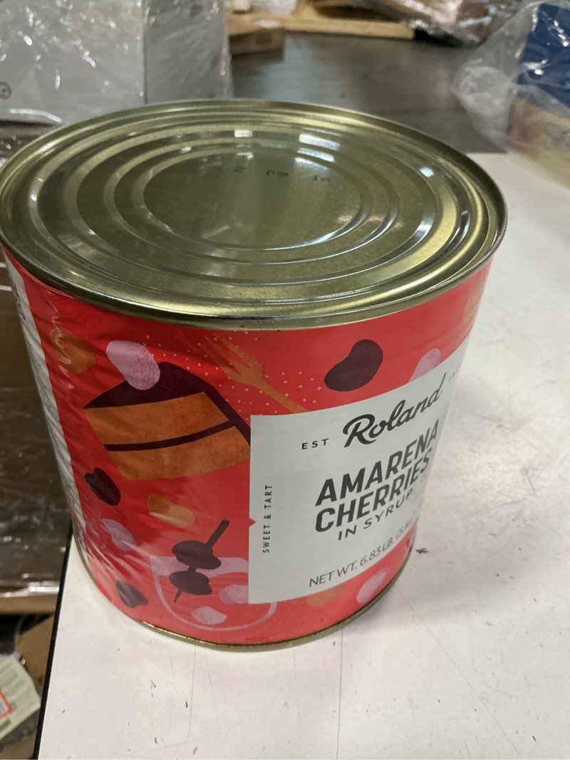 Condition photo showing Good Condition for Roland Foods Amarena Cherries, In Syrup, Specialty Imported Food, 6.83 LB Can