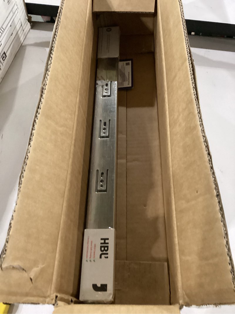 Condition photo showing Good Condition for hbl’ 1 pair | soft close drawer slides 22 inch, heavy duty cabinet drawer slides replacement - ball bearing full extension, 200 lb capacity, made of cold-rolled steel, rust-resistant & long-lasting. silver 22" drawer slide 1