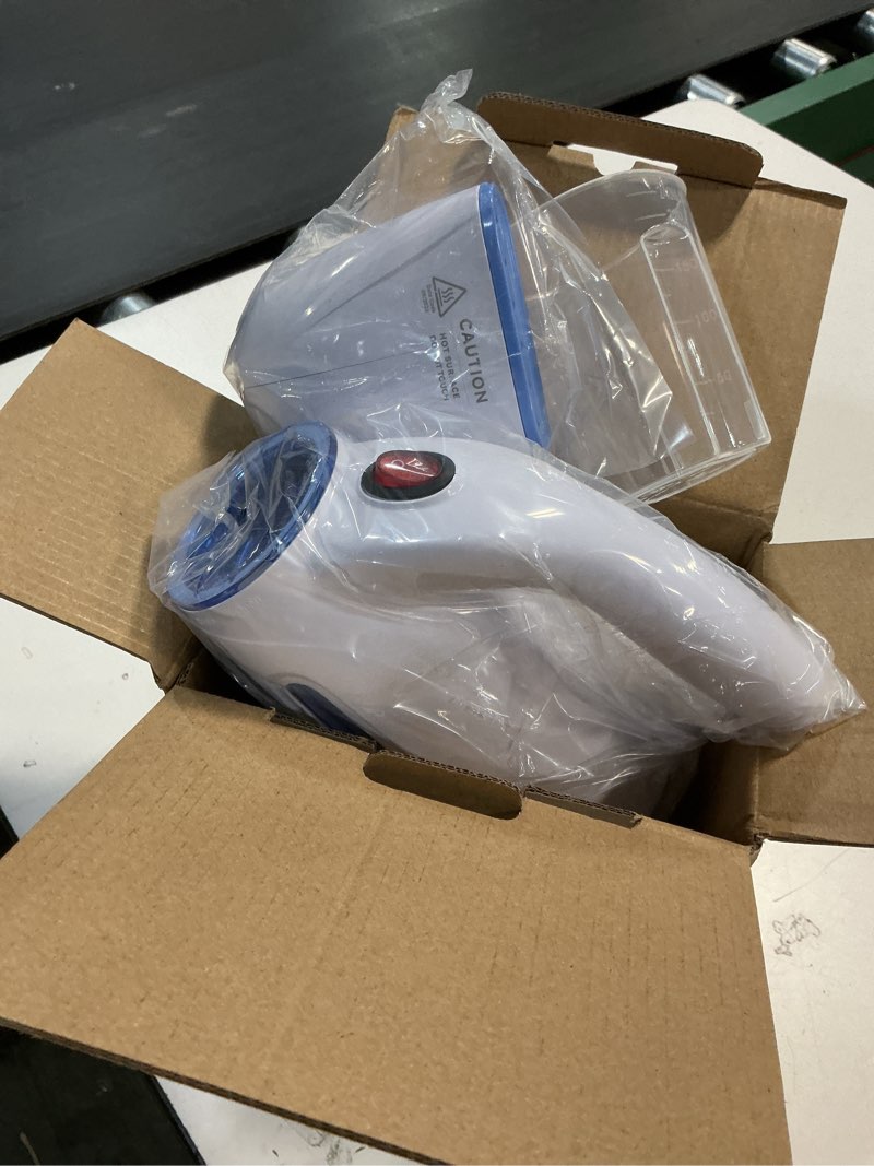 Condition photo showing Good Condition for oghom steamer for clothes, handheld clothing steamer for garment, 240ml big capacity 700w portable travel steam iron (blue)