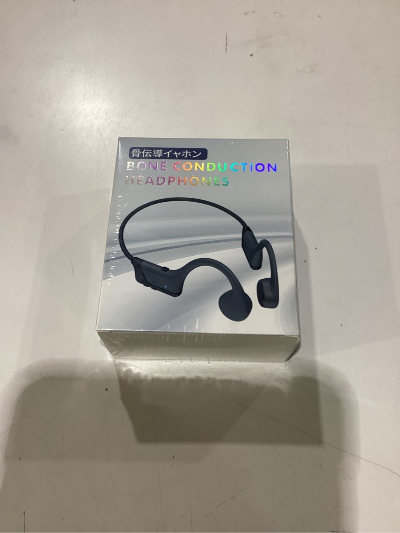 Condition photo showing New/Like New for 2025 Bluetooth Open-Ear Bone Conduction Headphones, Sweatproof & Waterproof, HD Stereo Sound, 10Hrs Playtime, Lightweight for Running?Office?Daily Life Gray-Black