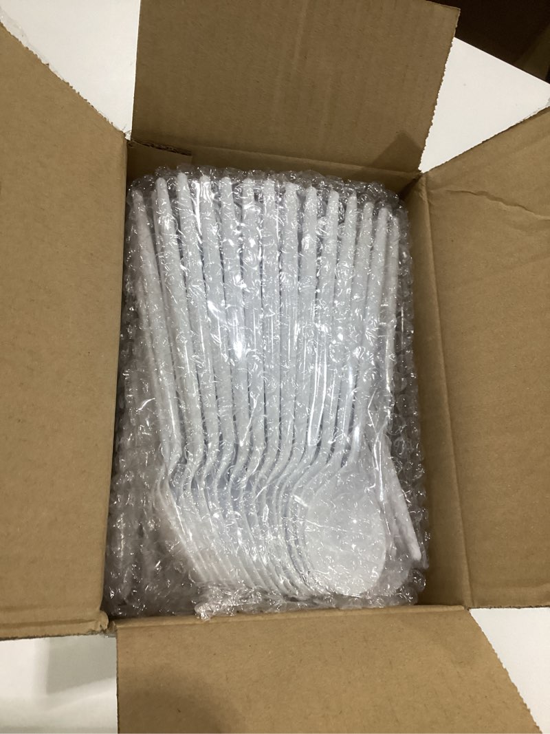Condition photo showing New/Like New for Supernal 180PCS White Plastic Silverware,White Utensils Set Disposable,Disposable Silverware Include 60 Forks,60 Knives,60 Spoons,Heavy Duty Party Cutlery for Birthday,Dinner,Wedding