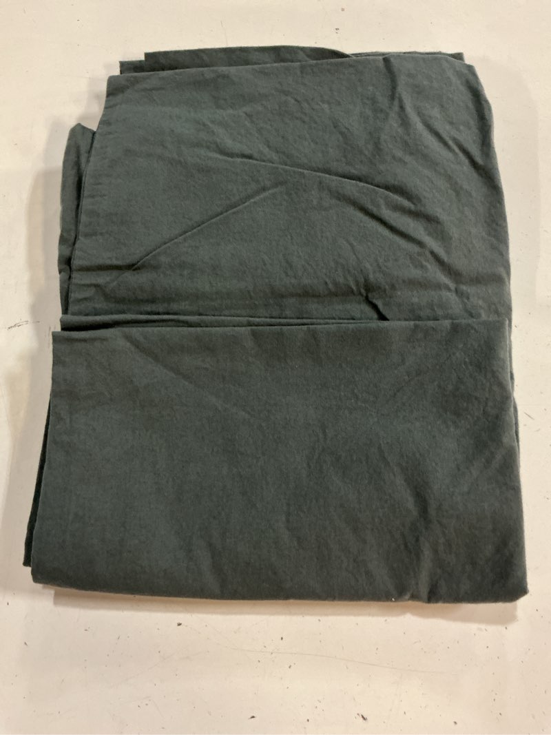 Condition photo showing New/Like New for organic brushed cotton sham set, king, nightfall
