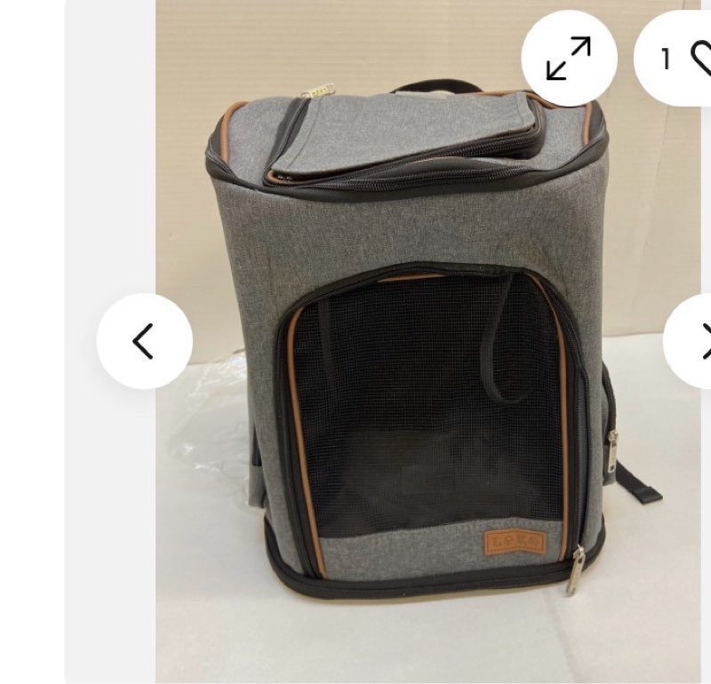 leke grey backpack open Make Life Easier