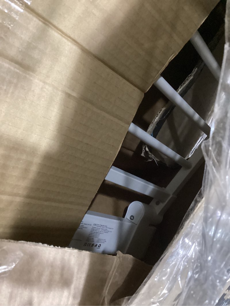 Condition photo showing Good Condition for BABELIO 36" Tall Dog Gate PressGuard C5, 26-40" Wide Auto Close Baby Gate, Pressure Mounted Metal Pet Gate, Easy Install No Drilling, No Tools Needed, with Wall Protectors and Extension Kits, White White 36"Tall 26"-40" Wide