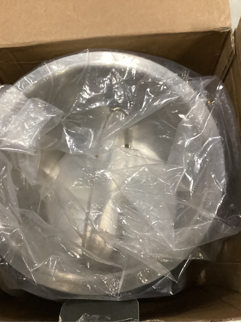 Condition photo showing Good Condition for 3L Ice Bucket with Silicone Lid, Scoop, Gold Tongs & Strainer, Stainless Steel Double Wall Insulated Ice Buckets for Parties & Cocktail Bar, Outdoor Champagne Ice Container Bin, Black Matte Midnight Black 3 liters